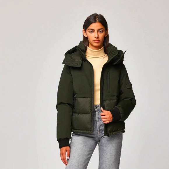 BNWT Soia & Kyo CINDI Bomber Down Coat - Picture 1 of 5